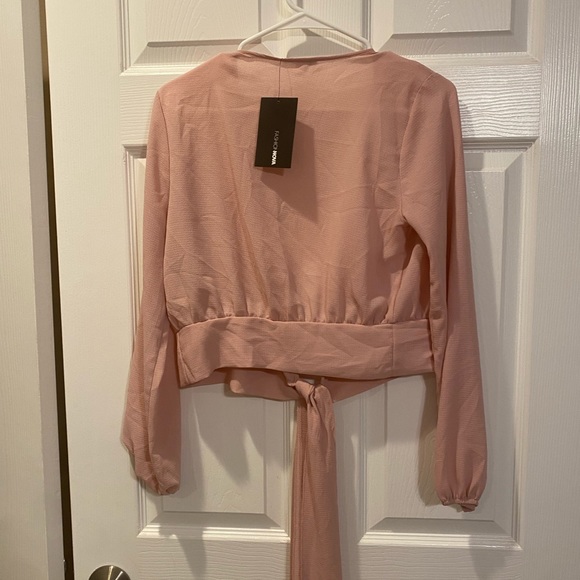 Wrap Around Blouse | Fashion Nova - Picture 3 of 3